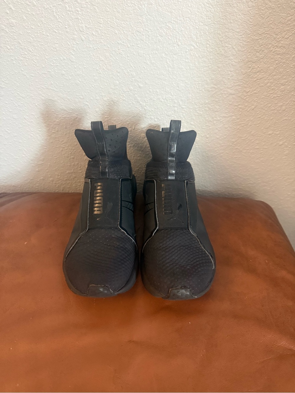 Puma Black Slip-On Women's Sneakers- Kylie Jenner Puma Fierce